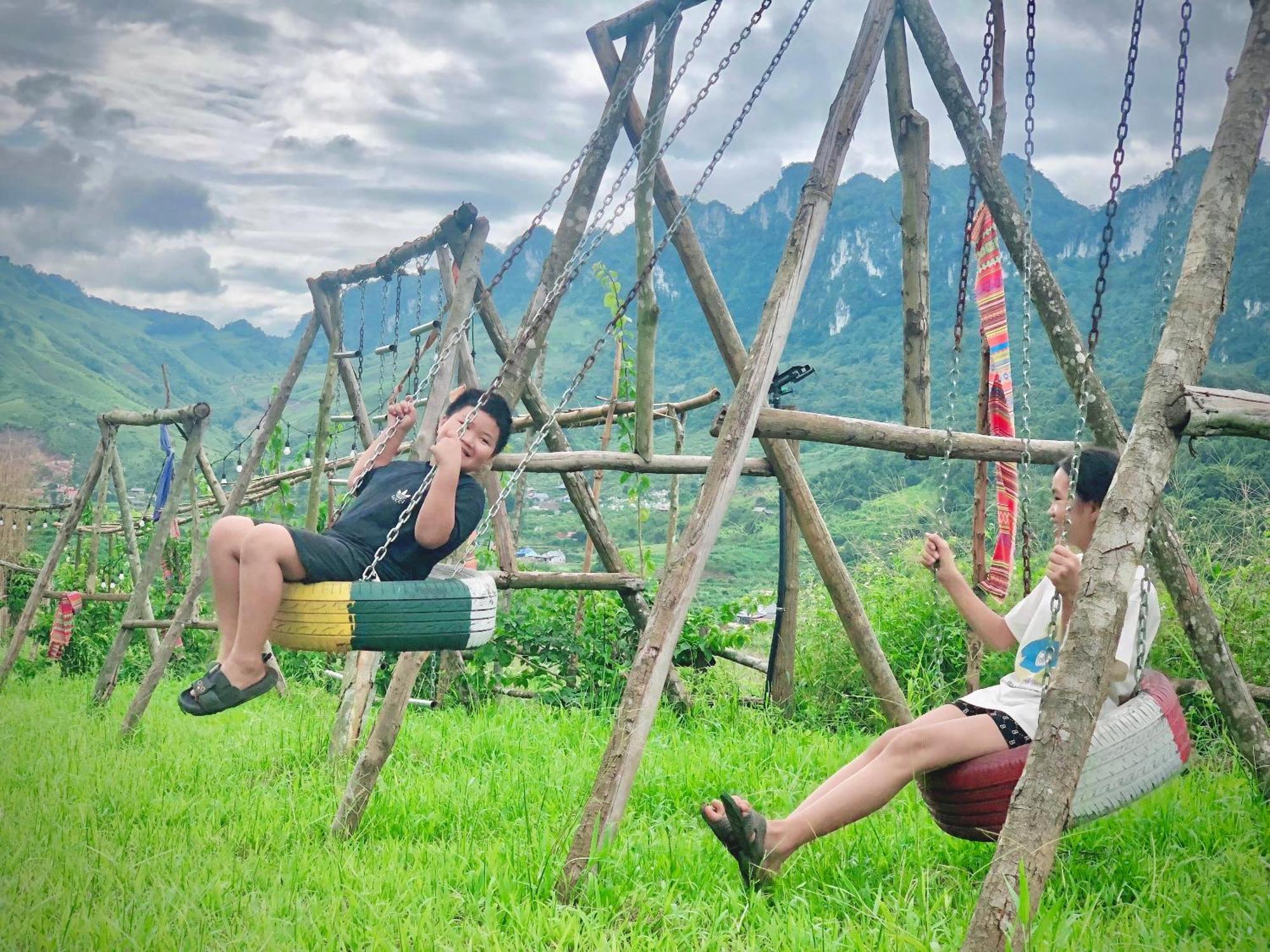 Muong Sang Farmstay Moc Chau Exterior foto